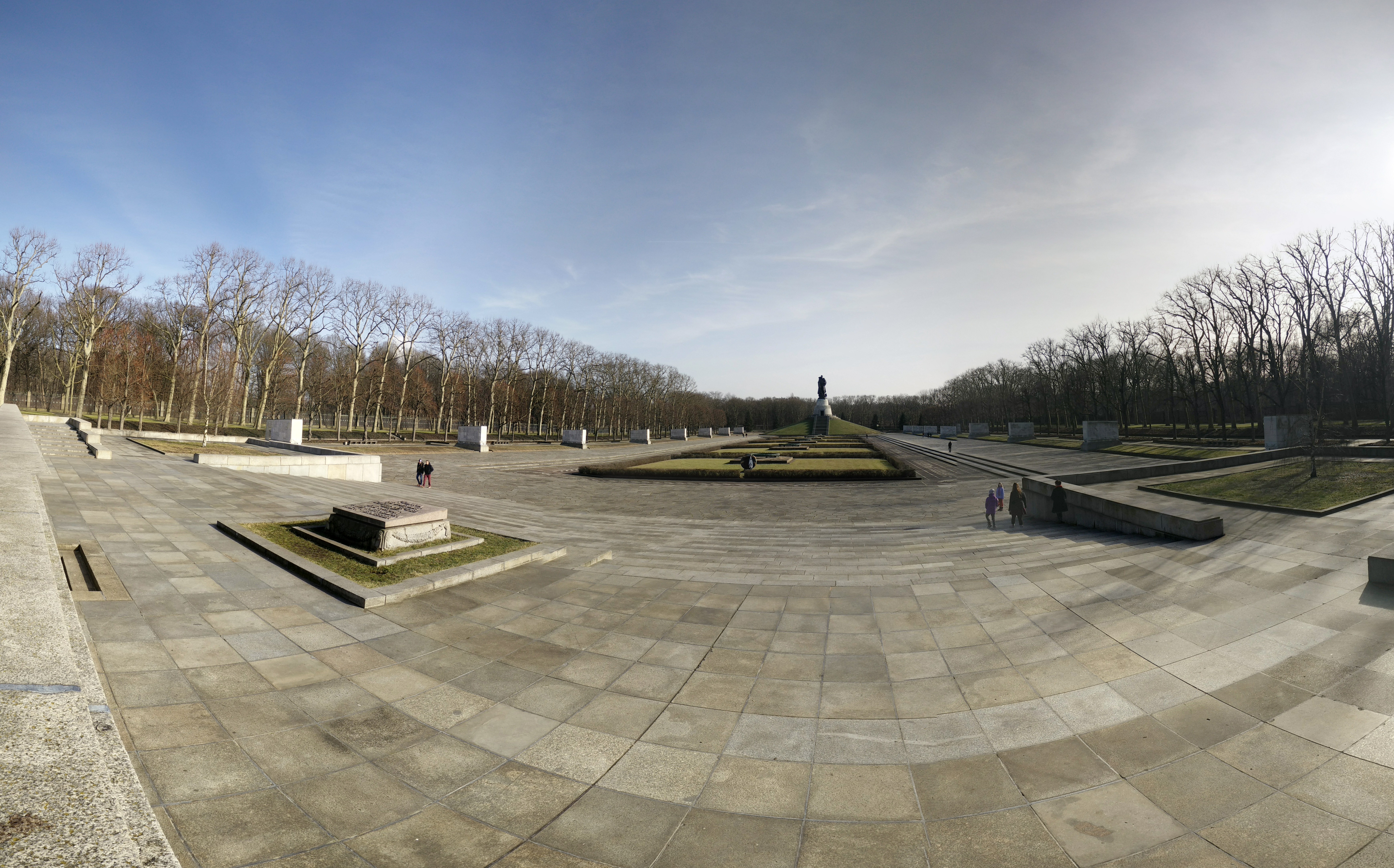 pano of soviet monument